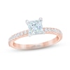 Thumbnail Image 0 of THE LEO First Light Diamond Princess-Cut Engagement Ring 1-1/5 ct tw 14K Rose Gold