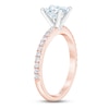 Thumbnail Image 1 of THE LEO First Light Diamond Princess-Cut Engagement Ring 1-1/5 ct tw 14K Rose Gold