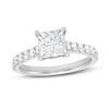 Thumbnail Image 0 of THE LEO Legacy Lab-Created Diamond Princess-Cut Engagement Ring 1-7/8 ct tw 14K White Gold