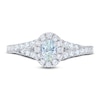 Thumbnail Image 2 of THE LEO First Light Diamond Oval-Cut Engagement Ring 3/4 ct tw 14K White Gold