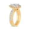 Thumbnail Image 1 of Lab-Created Diamonds by KAY Pear-Shaped Bridal Set 3 ct tw 14K Yellow Gold