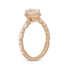Thumbnail Image 1 of Neil Lane Premiere Oval-Cut Diamond Halo Engagement Ring 1-1/2 ct tw 14K Yellow Gold