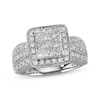 Thumbnail Image 0 of Diamond Ring 1 ct tw Princess-cut 14K White Gold