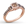Thumbnail Image 1 of Le Vian Chocolate Diamonds 1/2 ct tw Ring 14K Strawberry Gold