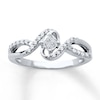 Thumbnail Image 0 of Diamond Ring 1/4 carat tw Sterling Silver
