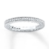Stackable Diamond Ring 1/3 ct tw Round-cut Sterling Silver