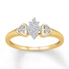 Thumbnail Image 0 of Diamond Promise Ring 1/6 ct tw 10K Yellow Gold