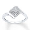 Thumbnail Image 0 of Diamond Promise Ring 1/6 ct tw Round-cut Sterling Silver