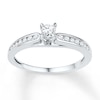 Thumbnail Image 1 of Diamond Promise Ring 1/3 ct tw 10K White Gold