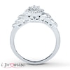 Thumbnail Image 1 of Diamond Promise Ring 1/5 ct tw Round-cut Sterling Silver