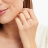 Thumbnail Image 2 of Diamond Infinity Ring 1/20 ct tw Round-cut 10K Rose Gold