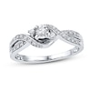 Thumbnail Image 0 of Diamond Promise Ring 1/6 ct tw Round-cut Sterling Silver