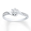 Thumbnail Image 1 of Diamond Promise Ring 1/6 ct tw Sterling Silver