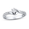 Thumbnail Image 0 of Diamond Promise Ring 1/15 ct tw Round-cut Sterling Silver
