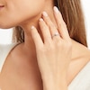 Thumbnail Image 2 of Diamond Promise Ring 1/10 ct tw 10K White Gold