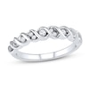 Thumbnail Image 0 of Diamond Anniversary Ring 1/4 ct tw Round-cut 10K White Gold