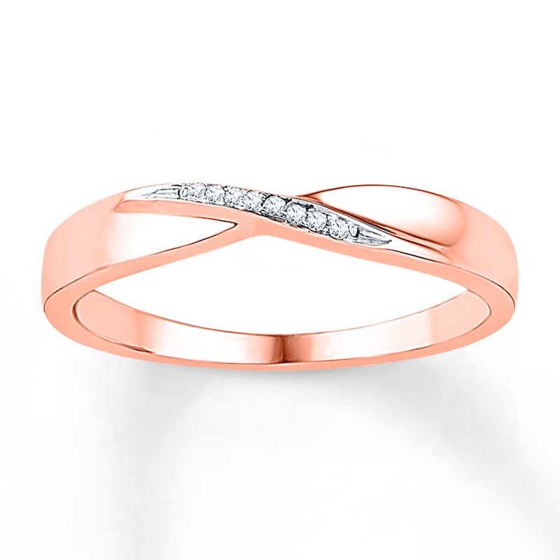 Main Image 1 of Diamond Ring 10K Rose Gold