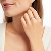 Thumbnail Image 1 of Diamond Promise Ring 1/4 ct tw Round-cut 10K White Gold