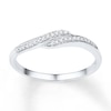 Thumbnail Image 1 of Diamond Ring 1/10 ct tw Round-cut 10K White Gold