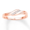 Thumbnail Image 0 of Diamond Ring 1/20 ct tw Round-cut 10K Rose Gold