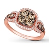Le Vian Chocolate Diamonds 1 ct tw Ring 14K Strawberry Gold