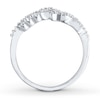Thumbnail Image 1 of Diamond Mom Ring 1/4 ct tw Round-cut 10K White Gold
