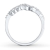 Thumbnail Image 2 of Diamond Mom Ring 1/4 ct tw Round-cut 10K White Gold