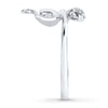 Thumbnail Image 3 of Snake Ring 1/5 ct tw Diamonds 10K White Gold