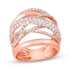 Thumbnail Image 0 of Diamond Ring 1-1/2 ct tw Round-cut 14K Rose Gold