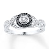 Thumbnail Image 1 of Black & White Diamonds 1/6 ct tw Round-cut Sterling Silver