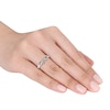 Thumbnail Image 2 of Infinity Symbol Ring 1/15 ct tw Diamonds Sterling Silver