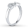 Thumbnail Image 2 of Infinity Symbol Ring 1/15 ct tw Diamonds Sterling Silver