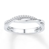 Thumbnail Image 1 of Midi Ring 1/20 ct tw Diamonds Sterling Silver
