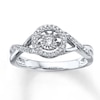 Thumbnail Image 0 of Unstoppable Love Ring 1/6 ct tw Diamonds 10K White Gold