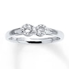 Thumbnail Image 1 of Diamond Accent Infinity Promise Ring Sterling Silver