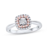 Thumbnail Image 0 of Diamond Ring 1/5 ct tw Round-cut Sterling Silver & 10K Rose Gold