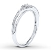 Thumbnail Image 2 of Diamond Ring 1/8 ct tw Round-cut Sterling Silver