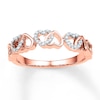 Thumbnail Image 1 of Heart Ring 1/10 ct tw Diamonds 10K Rose Gold