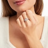 Thumbnail Image 1 of Heart Promise Ring 1/6 ct tw Diamonds 10K White Gold