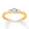 Thumbnail Image 0 of Diamond Promise Ring 1/4 ct tw Round-cut 10K Yellow Gold