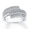 Thumbnail Image 1 of Diamond Ring 3/4 ct tw Round-cut 10K White Gold