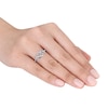 Thumbnail Image 2 of Infinity Ring 1/6 ct tw Diamonds 10K White Gold