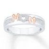 Thumbnail Image 1 of Mom Ring 1/5 ct tw Diamonds Sterling Silver
