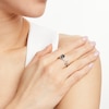 Thumbnail Image 2 of Paw & Heartbeat Ring 1/10 ct tw Diamonds Sterling Silver