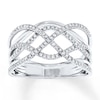 Thumbnail Image 0 of Diamond Ring 1/3 ct tw Round-cut 10K White Gold