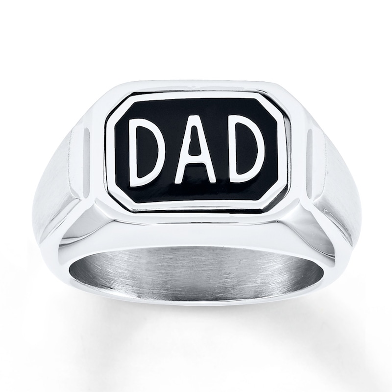 Main Image 1 of Dad Ring Stainless Steel
