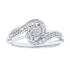 Thumbnail Image 1 of Diamond Ring 1/6 ct tw Round-cut Sterling Silver