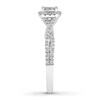 Thumbnail Image 3 of Diamond Promise Ring 1/3 ct tw Round-cut 10K White Gold