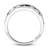 Thumbnail Image 1 of Men's Diamond Ring 1/2 ct tw Diamonds 10K White Gold