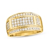 Thumbnail Image 0 of Men's Diamond Ring 1 ct tw Round-cut 10K Yellow Gold